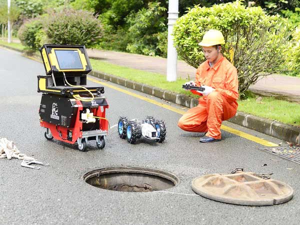 清水管道机器人检测